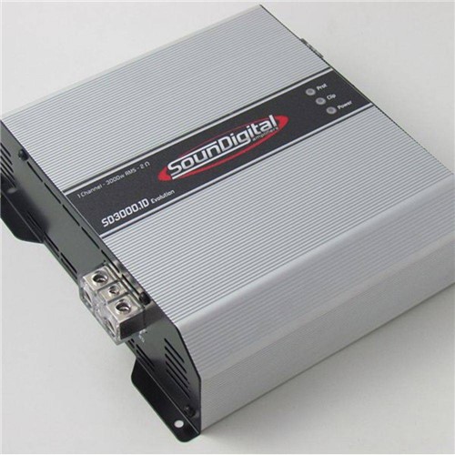 Modulo Amplificador Soundigital Evolution Sd3000.1d 1x3000w RMS 1ohms