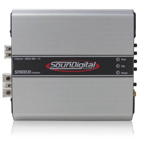 Modulo Amplificador Soundigital Evolution Sd1600.1d 1x1600w RMS 1ohm