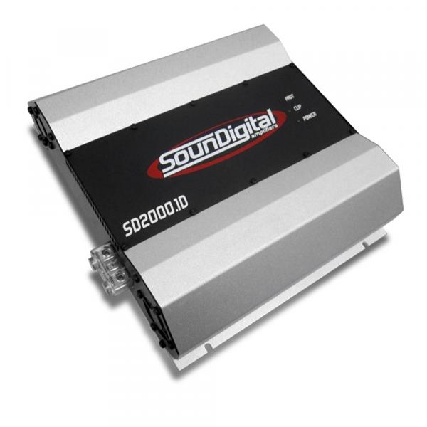 Módulo Amplificador SounDigital SD2000.1D 2000W RMS 1 Ohm 1 Canal - Soundigital
