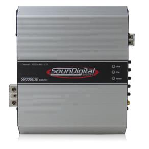 Modulo Amplificador Soundigital Sd3000.1d EVOLUTION 1x3000w RMS 1ohms