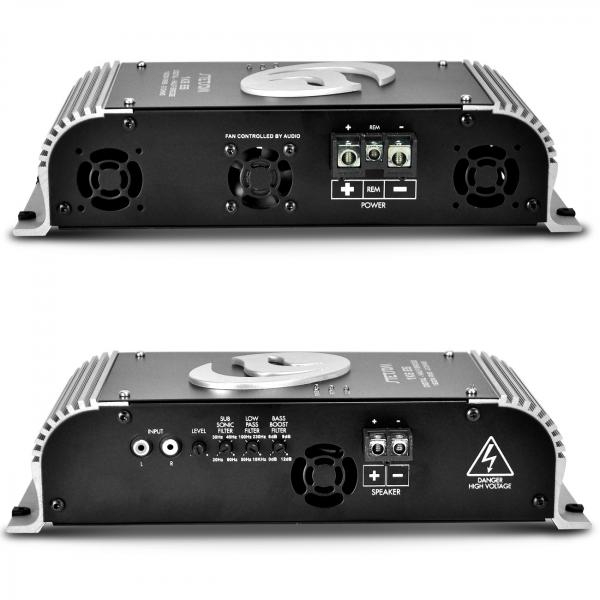 Módulo Amplificador Stetsom 1k6 ES 1600W + Controle Sx1 Grafite - Stetsom