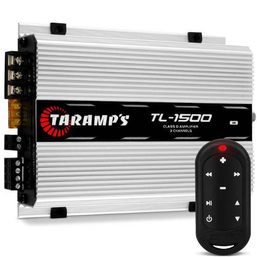 Módulo Amplificador Taramps 390w Rms+Controle de Longa Distância 300 Metros