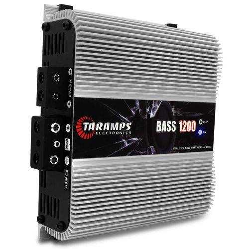 Módulo Amplificador Taramps Bass 1200 1200W Rms 1 Canal 2 Ohms Classe D