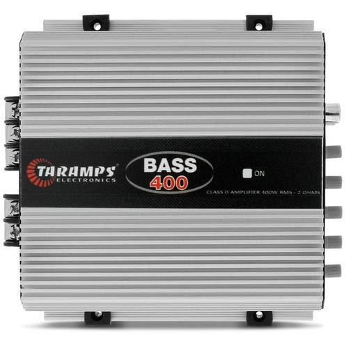 Módulo Amplificador Taramps Bass 400 Class D 400W Rms 1 Canal 2 Ohms + Cabo Rca Stetsom 5M 2mm