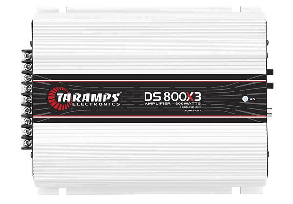 Módulo Amplificador Taramps DS 800X3 800W Rms 2 Ohms 3 Canais