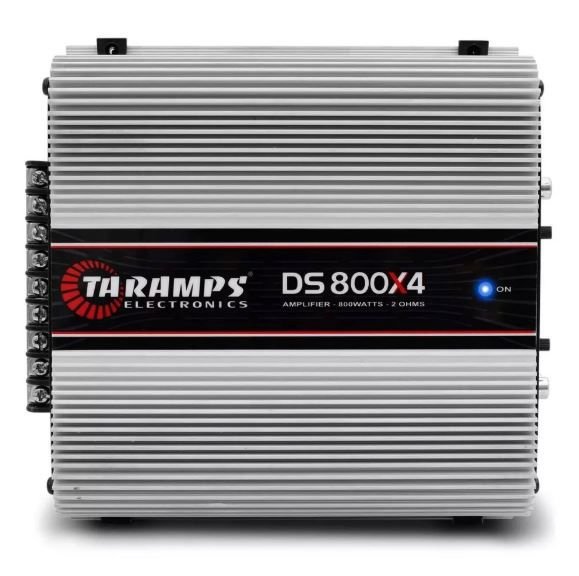 Módulo Amplificador Taramps DS 800X4 800W Rms 2 Ohms 4 Canais