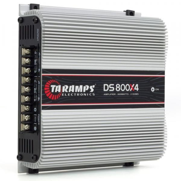 Módulo Amplificador Taramps DS800 X4 800w Rms 4 Canais 2 Ohms