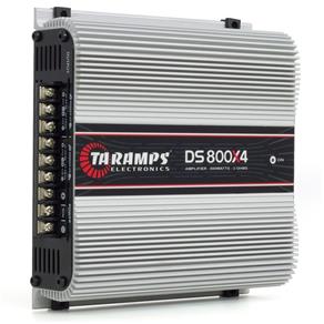 Módulo Amplificador Taramps DS800 X4 800w Rms 4 Canais 1 Ohm