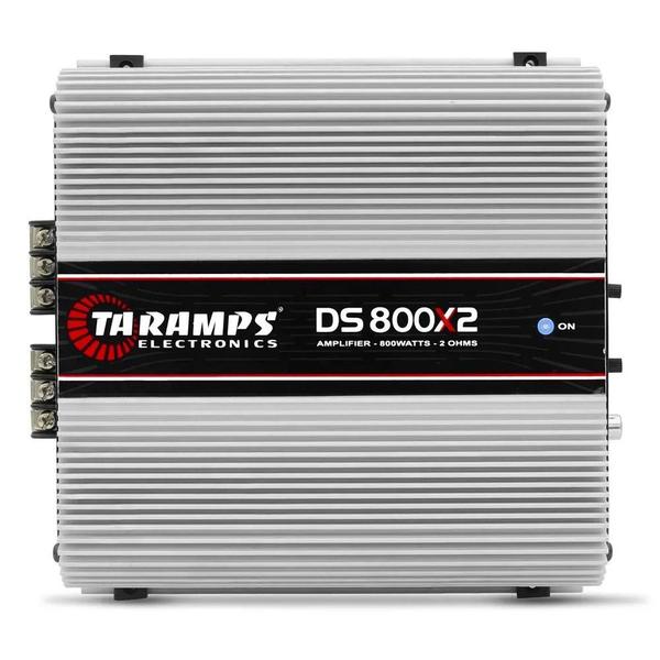 Módulo Amplificador Taramps DS800X2 800W RMS 2 Ohms 2 Canais