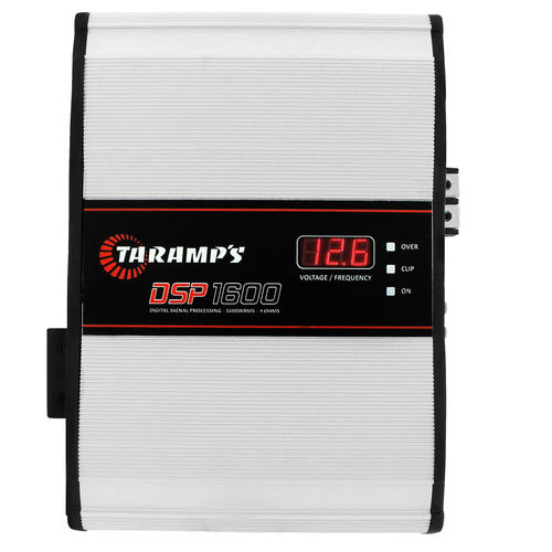 Módulo Amplificador Taramps DSP1600 1600W RMS 1 Canal 4 Ohms + Cabo RCA 4mm 5m
