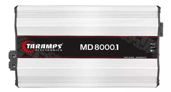 Módulo Amplificador Taramps Md 8000.1 1 Ohms Branca