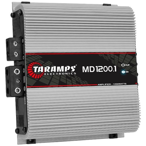 Módulo Amplificador Taramps Md1200.1 Canal Digital 1200Wrms 1, 2 ou 4 Ohms