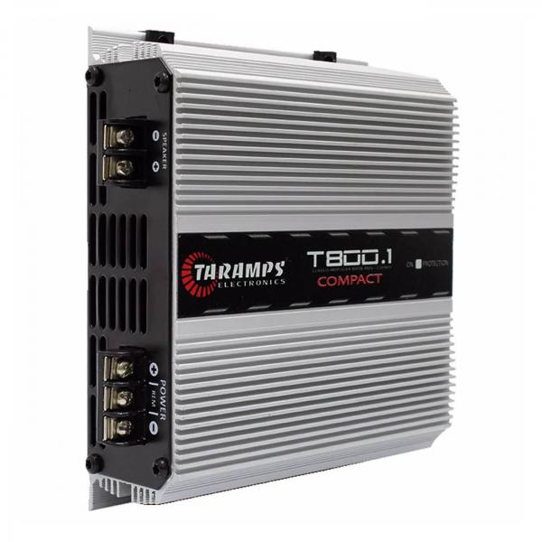 Módulo Amplificador Taramps T800.1 Compact 800W RMS 1 Canal 2 Ohms