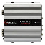 Módulo Amplificador Taramps T800.1 Compact Class D 800W Rms 1 Canal 2 Ohms + Cabo Rca 4mm 5m