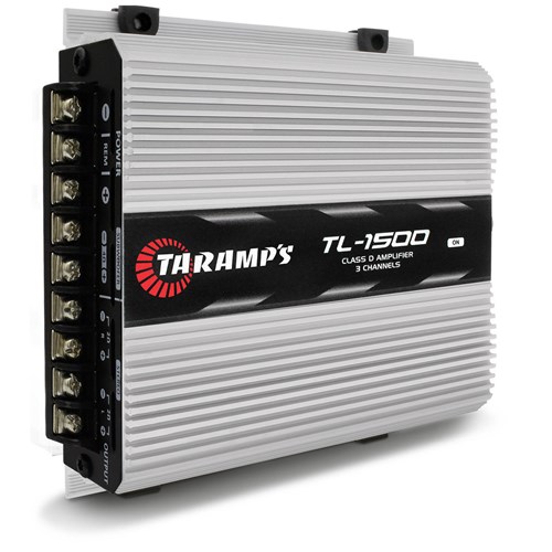 Módulo Amplificador Taramps Tl1500 390W Rms 2 Ohms 3 Canais Class D