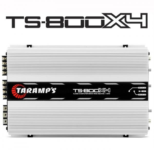 Módulo Amplificador Taramps TS 800 X4 Canais 800 RMS - Taramps