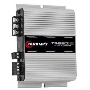 Módulo Amplificador Taramps TS250X3 250W RMS 3 Canais 2 Ohms Stereo - Cinza