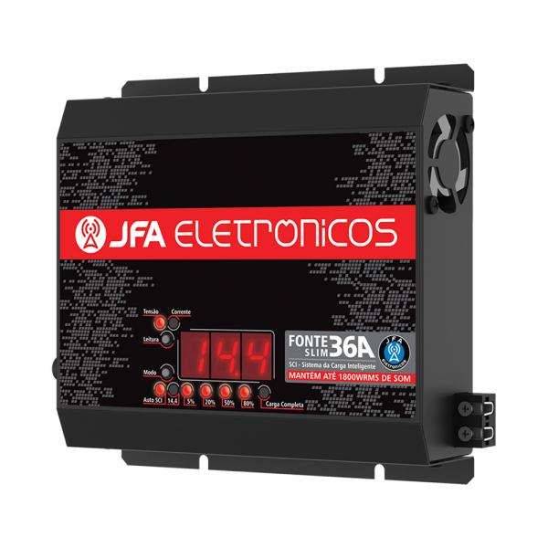 Fonte Carregador de Bateria 36A 14.4V Bivolt - JFA - Jfa Eletrônicos