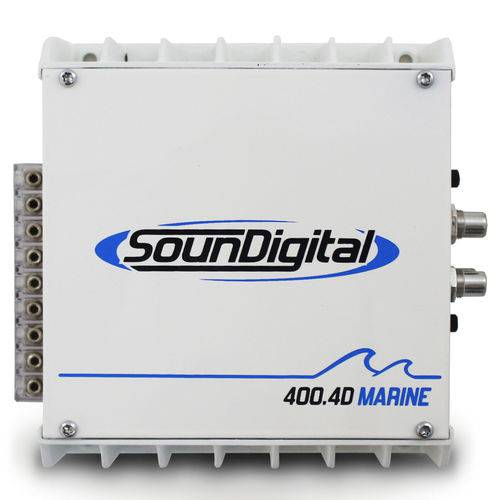 Modulo Náutico Soundigital 400 Rms Sd-400.4d Marine Stereo