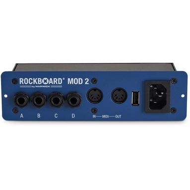 Módulo para Pedalboard Rockboard RBO B MODUL 2 - 4 P10, 2 Midi, USB, Power