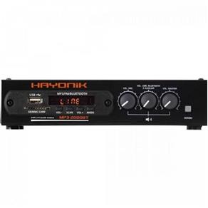Modulo PRE Amplificador C/ Gongo FM/USB/MP3/BLUETOOTH MP3 2000BT Hayonik
