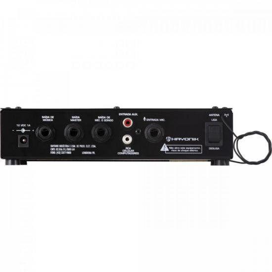 Módulo Pré Amplificador C/ Gongo FM/USB/MP3/Bluetooth MP3 2000BT HAYONIK