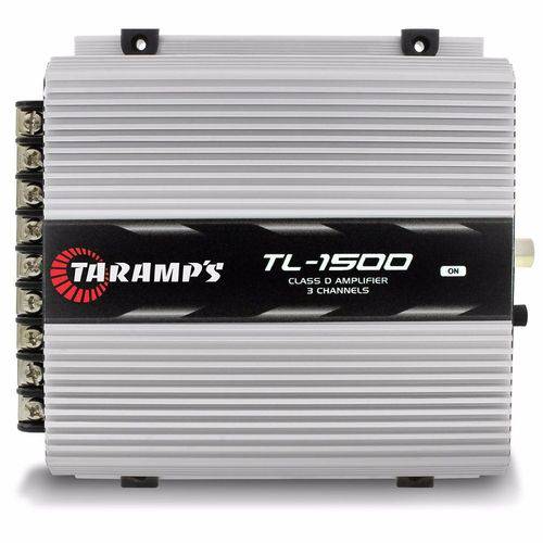 Modulo Taramps Tl1500 3 Canais 390w Rms Amplificador