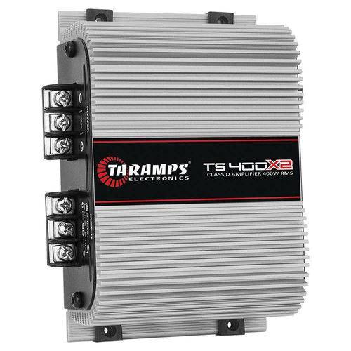Módulo Taramps Ts 400x2 2 Ohms 400w Amplificador Automotivo