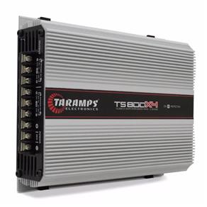 Módulo Taramps Ts800X4 800W Rms 4 Canais 2 Ohms Amplificador
