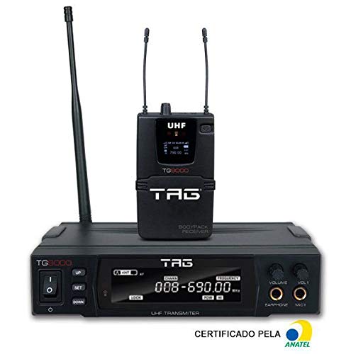 Monitor Sem Fio Tagima TG9000 - UHF com Frequência Variável