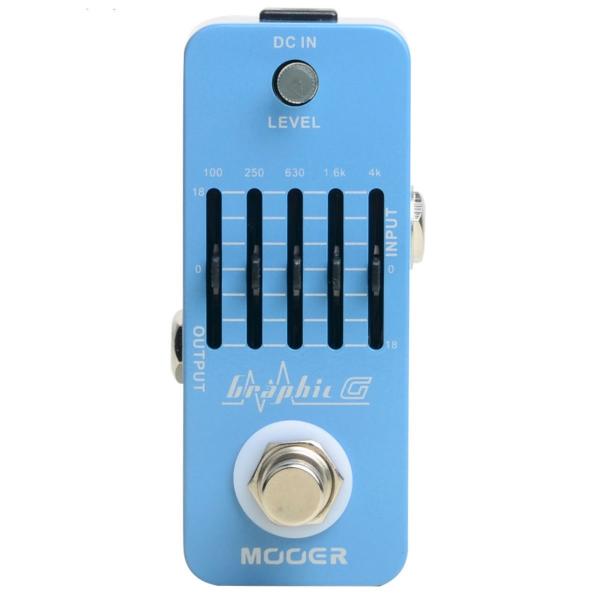 Mooer - Pedal Graphic G Guitar Equalizer Ultra Compacto MEQ1