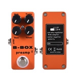 MOSKY B-Box Guitarra elétrica Preamp Overdrive Efeito Pedal Full Metal Shell True Bypass