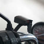 Motocicleta Mobile Phone Único USB12V impermeável carregador espelho retrovisor Modificação Acessórios