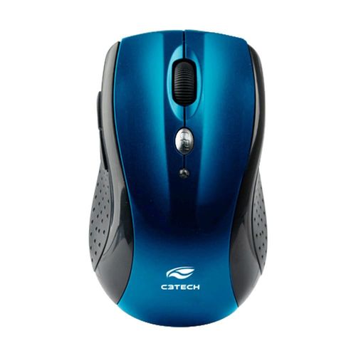 Mouse C3tech Sem Fio Rc/nano M-w012bl Azul (7898555214033)
