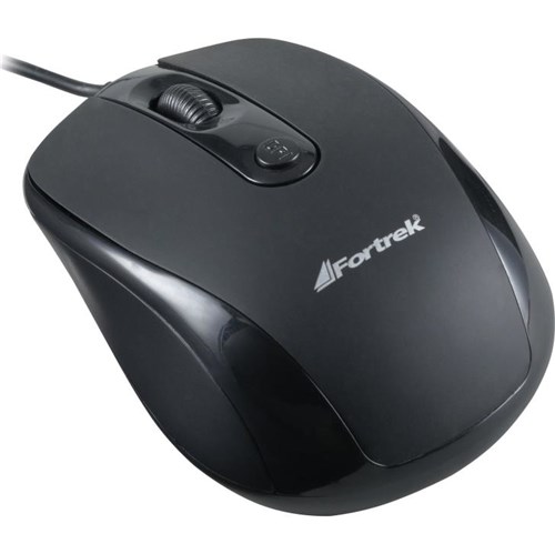 Mouse Fortrek Usb 1600Dpi Om-103Bk