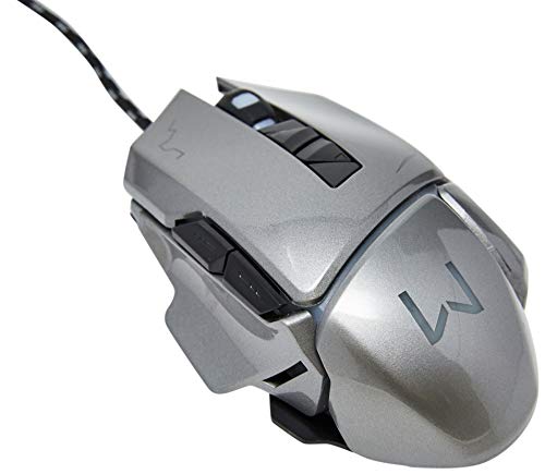 Mouse Gamer 3200 Dpi Grafite Usb Warrior - MO262