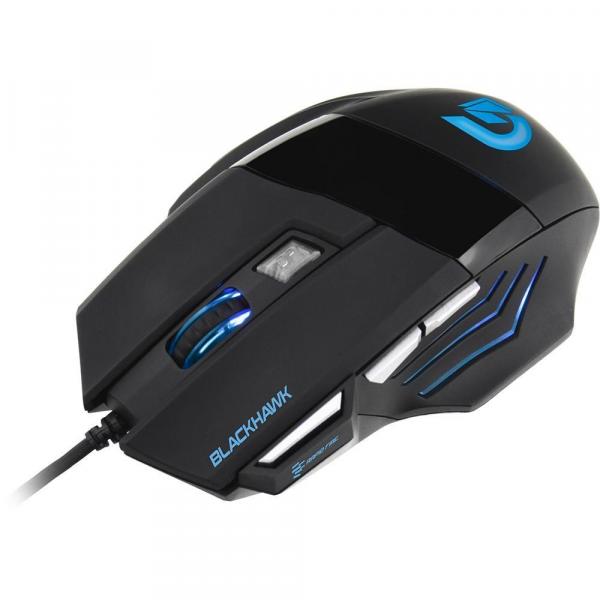 Mouse Gamer BLACK HAWK - 2400DPI - OM-703 - Fortrek