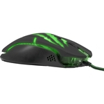 Mouse Gamer Usb 3200 Dpi Raptor Om-801 Preto/Verde Fortrek