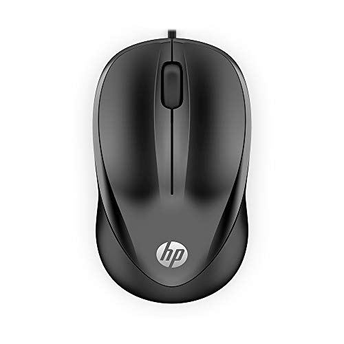 Mouse HP 1000 USB Preto 1200 DPI | com Fio