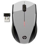 Mouse HP X3000 Sem Fio Cinza