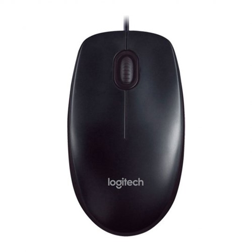 Mouse Logitech com Fio M90 Preto