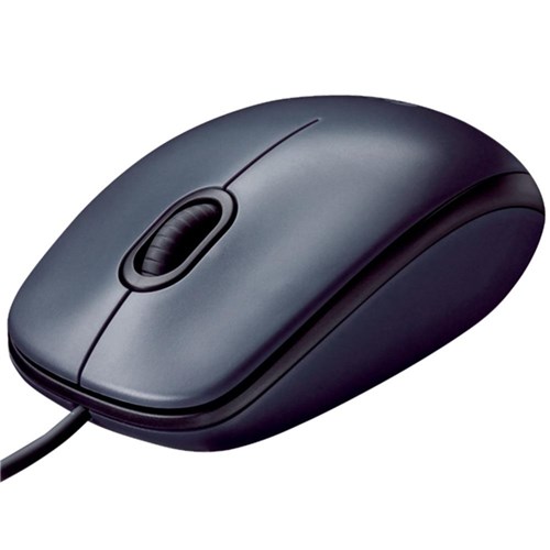 Mouse Logitech M90 com Fio - Preto