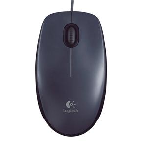 Mouse Logitech M90 USB - Preto