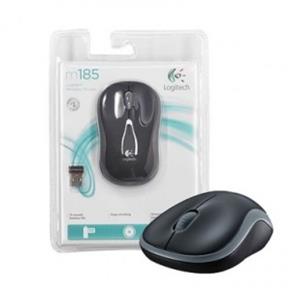 Mouse Logitech Wireless M185 Preto 910-003243