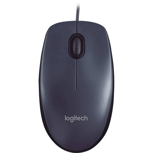 Mouse M90 Preto 1000dpi - Logitech