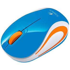 Mouse Mini S/fio RC/Nano M187 Azul - Logitech