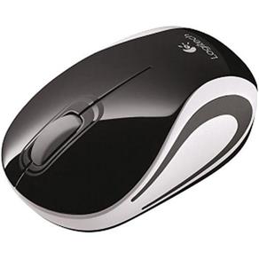 Mouse Optico Sem Fio M187 Preto Logitech 910-005459