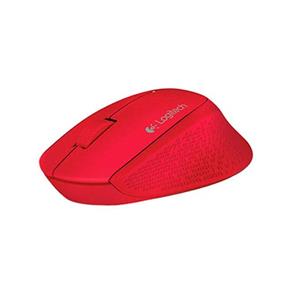 Mouse Optico Sem Fio M280 Vermelho Logitech