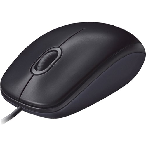 Mouse Óptico Usb 3 Botões - M90 - Logitech (Preto)