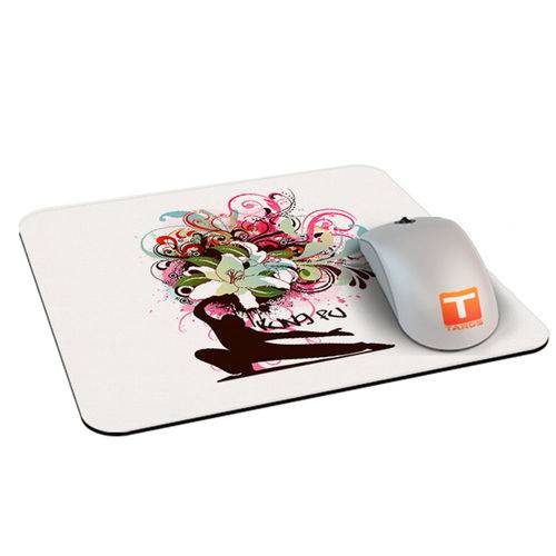 Mouse Pad Kung Fu Flower